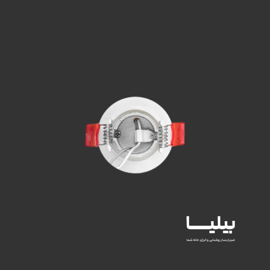چراغ چشمی متحرک دایره ای 3 وات SMD برند پارس شعاع توس — تصویر ۶