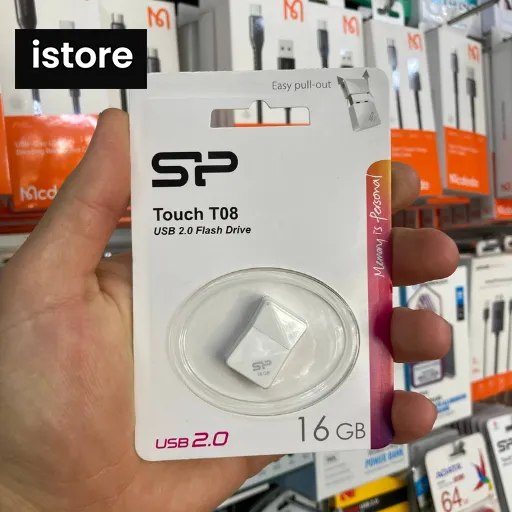 فلش مموری سیلیکون پاور Touch T08 USB 2 ظرفیت 16 گیگابایت — تصویر ۴
