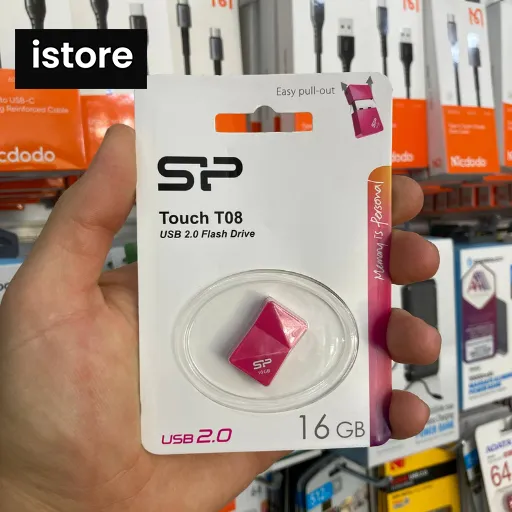 فلش مموری سیلیکون پاور Touch T08 USB 2 ظرفیت 16 گیگابایت — تصویر ۵