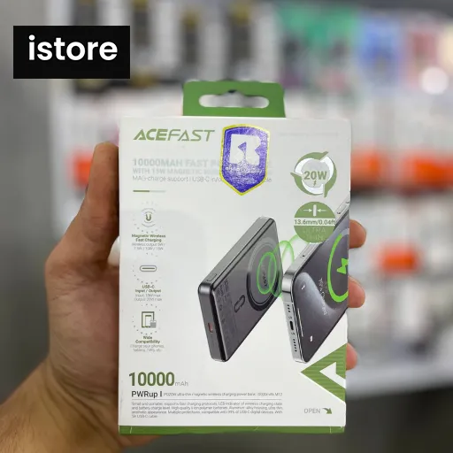 پاوربانک مگ سیف 20w 10000 Acefast m12 — تصویر ۷