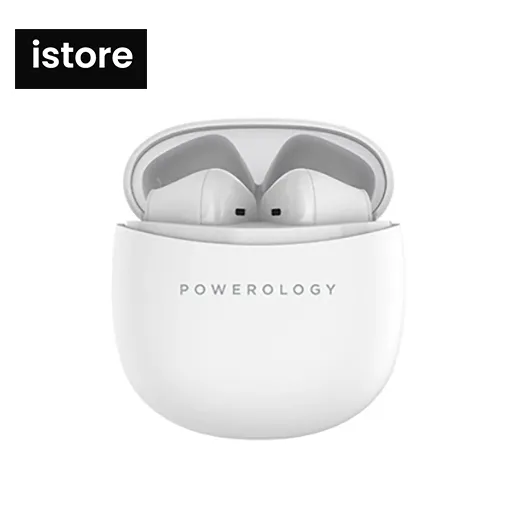 هندزفری بی سیم پاورولوجی مدل Powerology stereo buds plus Pwlau001 | اصل اورجینال گارانتی ضمانت اصالت کالا