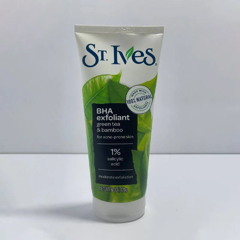 اسکراب صورت چای سبز و بامبو سینت ایوز ST. Ives