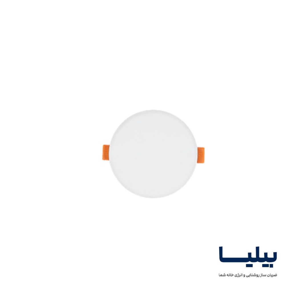 چراغ سقفی توکار دایره ای 7 وات فولایت پارس شعاع توس — تصویر ۲