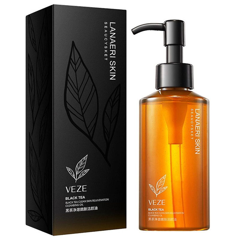 روغن پاک ‌کننده صورت با عصاره چای سیاه VEZE حجم 150 میل — تصویر ۲