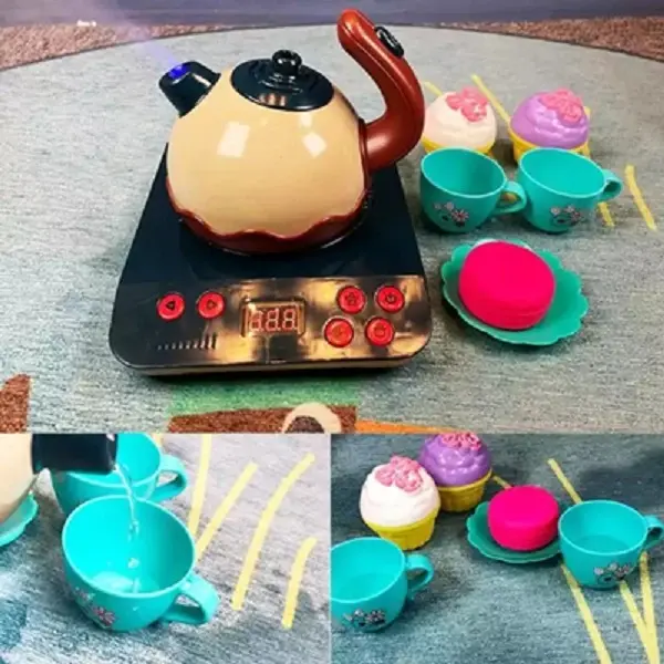 کتری برقی موزیکال اسباب بازی مدل 6719A — تصویر ۳