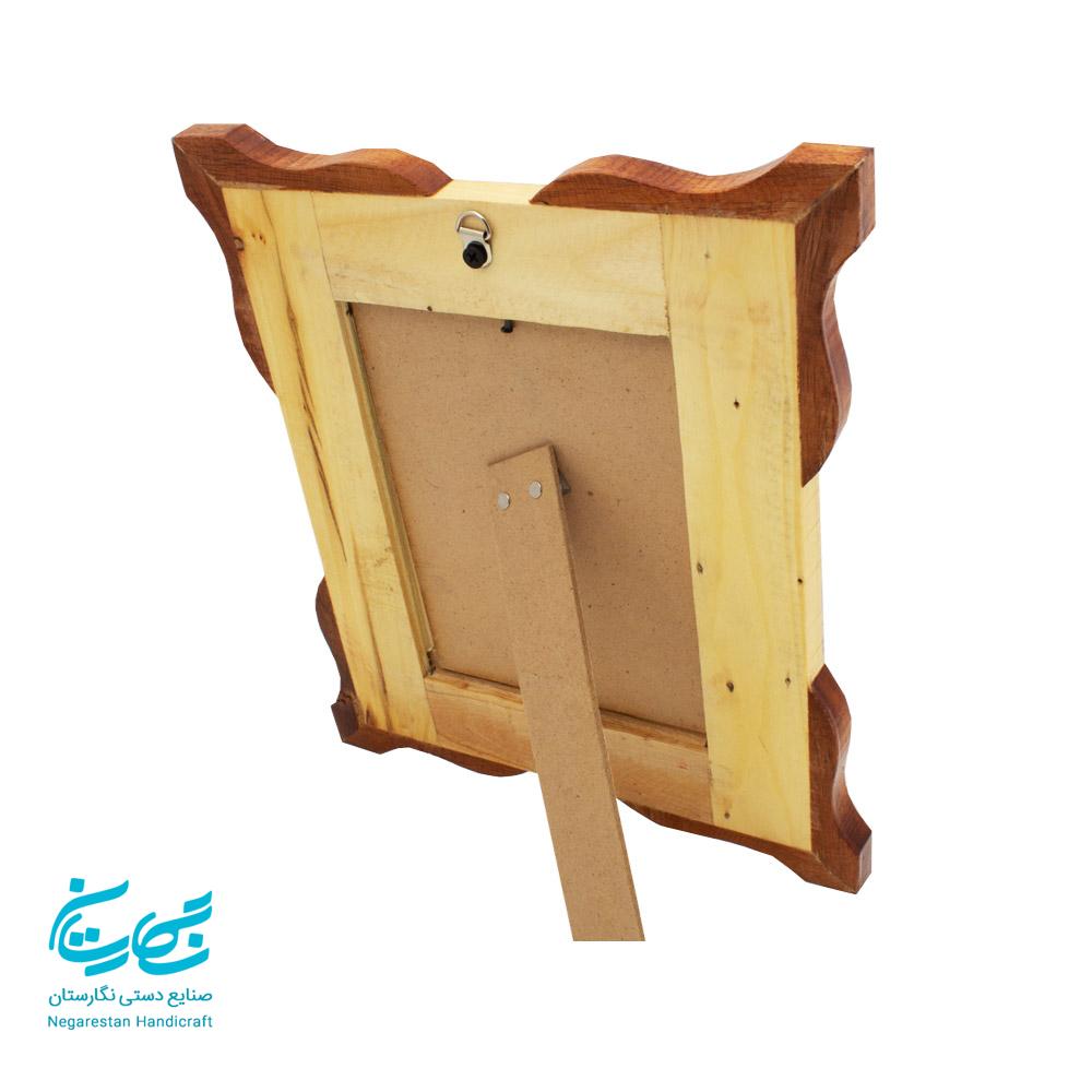 تابلو قلمزنی کوچک با قاب 25 در 30 طرح نقاشی چوگان — تصویر ۴