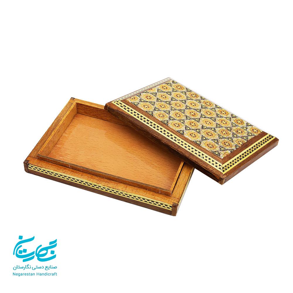 جعبه سکه و کارت هدیه خاتم کاری — تصویر ۳