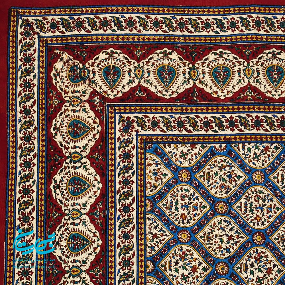 رومیزی قلمکار 100 در 150 سانتیمتر نفیس — تصویر ۳