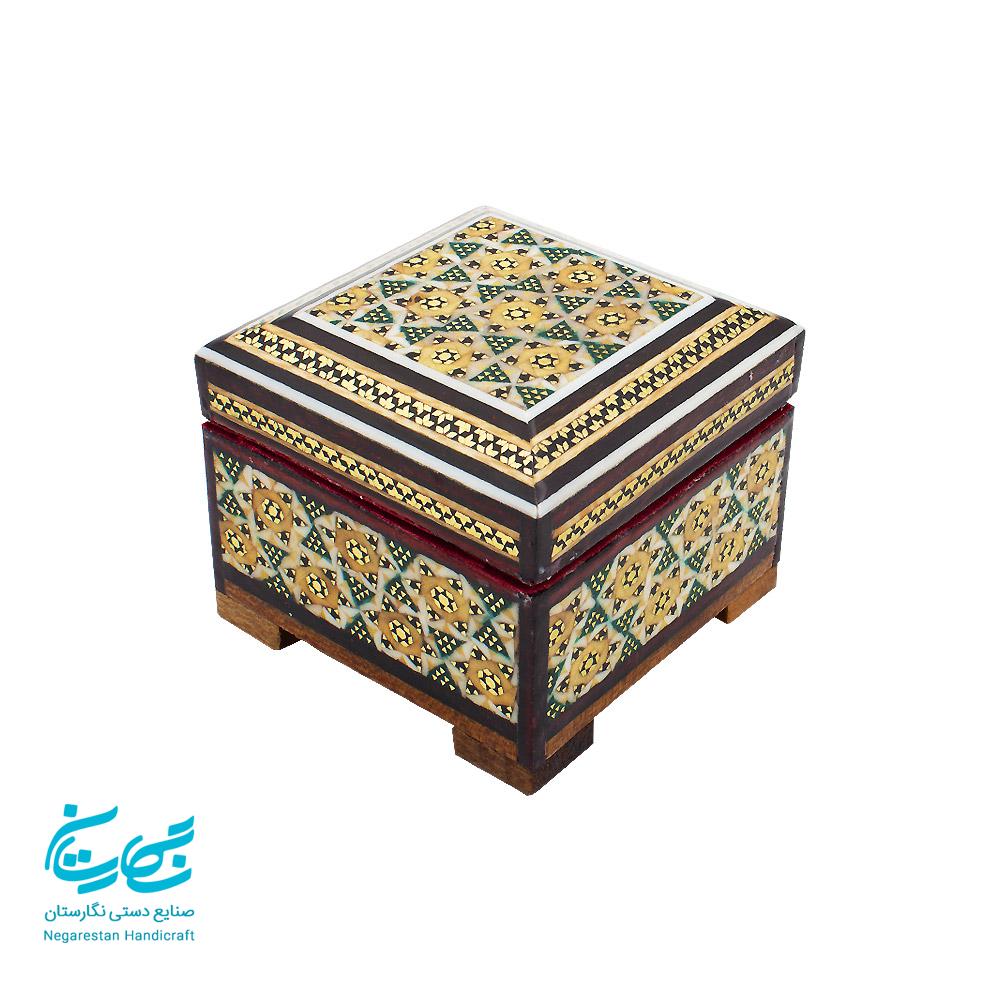جعبه انگشتر خاتم کاری — تصویر ۲