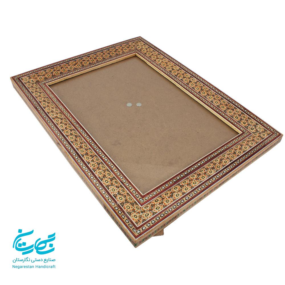 قاب خاتم کاری A4 طرح دوگل — تصویر ۶