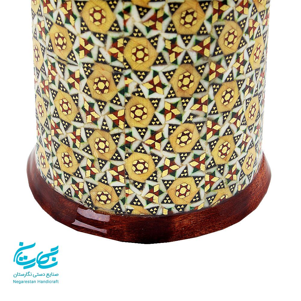 جاقلمی خاتم کاری لیوانی — تصویر ۳
