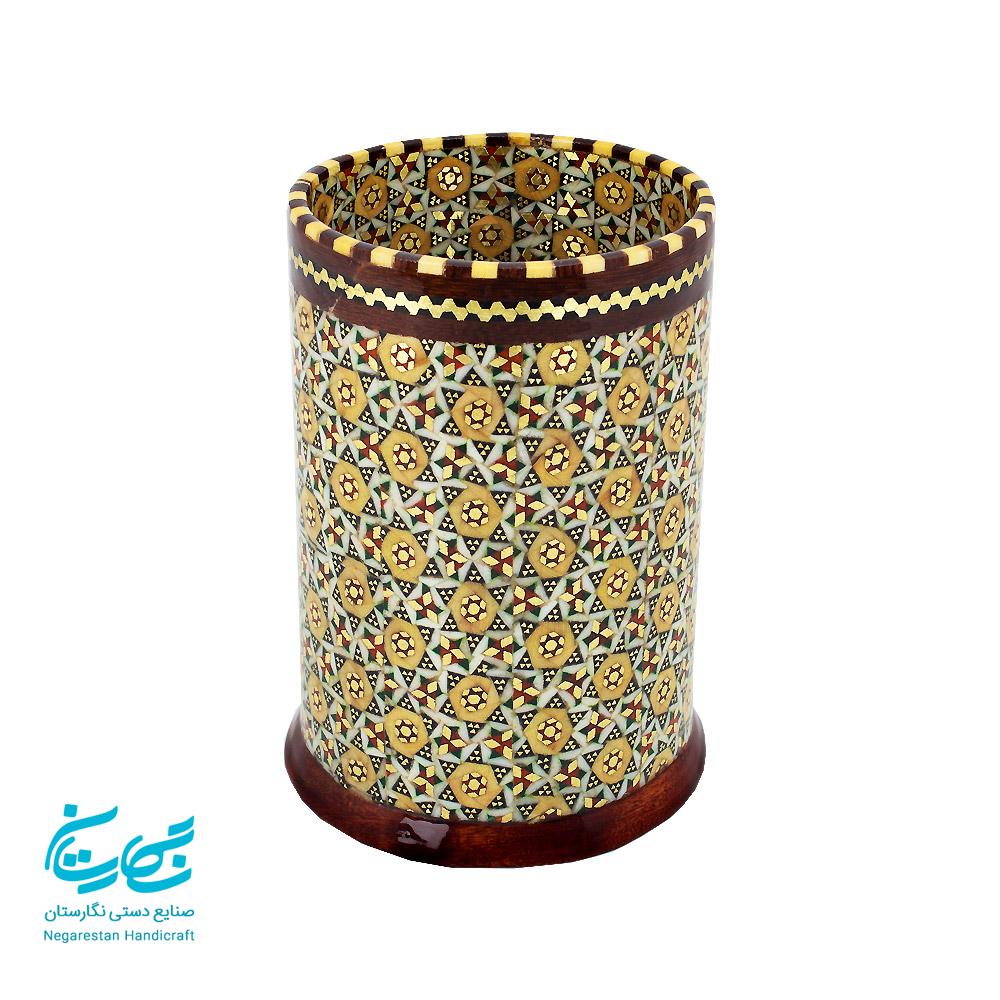 جاقلمی خاتم کاری لیوانی — تصویر ۲