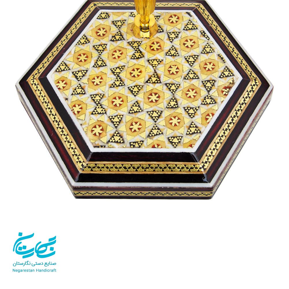 جاقلمی خاتم کاری تکی — تصویر ۳