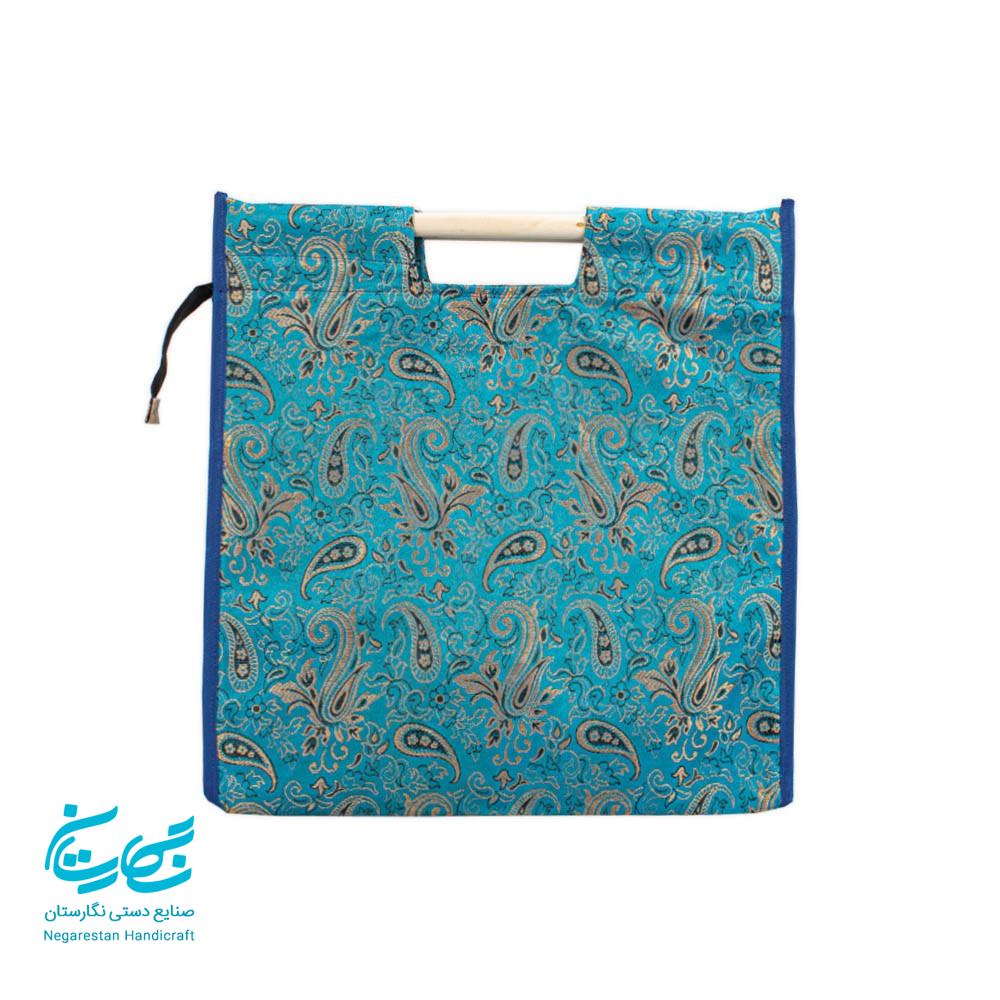 ساک ترمه دسته چوبی 50 س.م — تصویر ۶