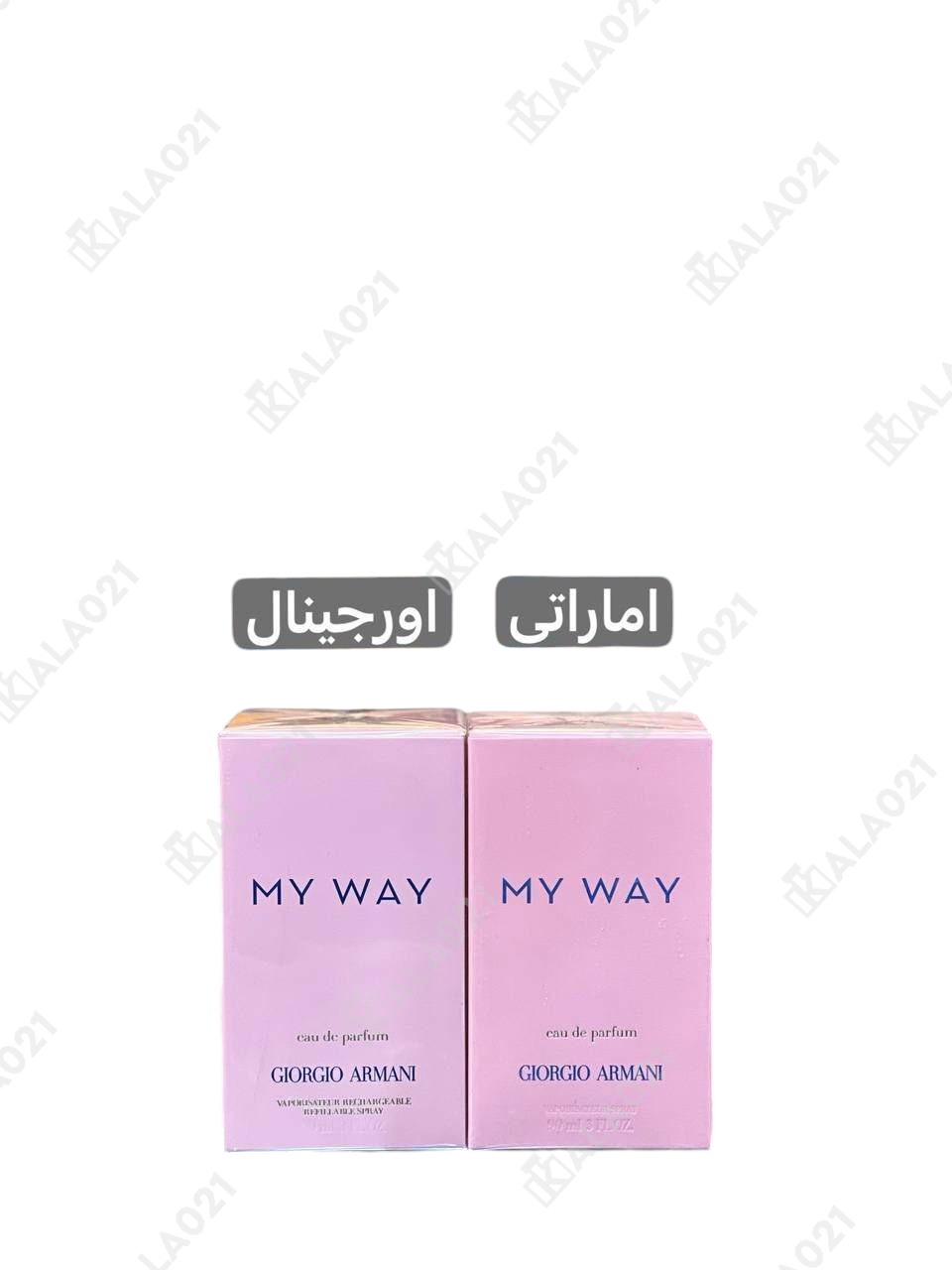 ادکلن جورجیو آرمانی مای وی ادوپرفیوم اورجینال My Way حجم 90 میل — تصویر ۶