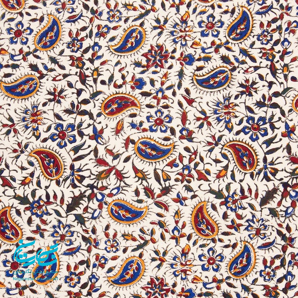 رومیزی قلمکار 135 در 200 طرح گل ریز — تصویر ۳