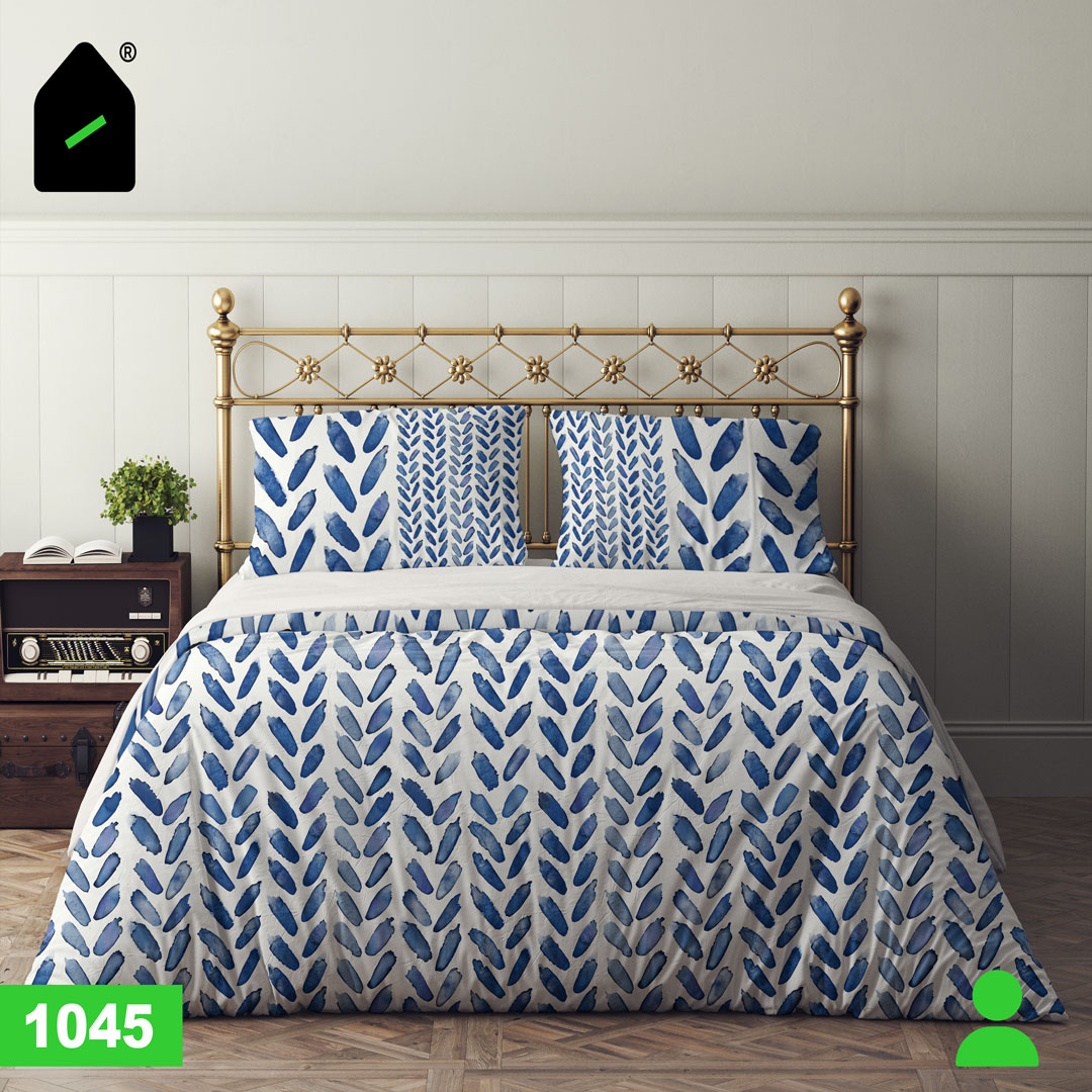 سرویس لحاف یک نفره برند ترک Elay home مدل پارلا کد 1045 — تصویر ۲