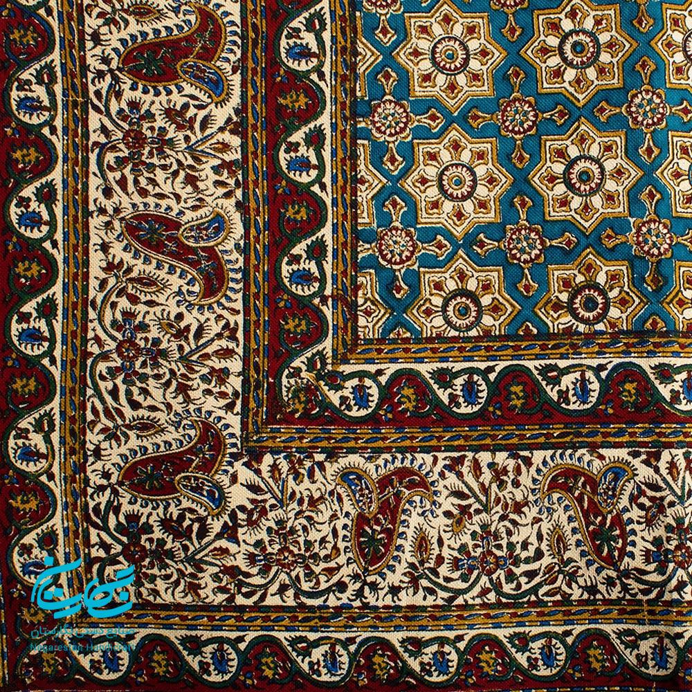رومیزی قلمکار 1 در 1.5 صادراتی — تصویر ۷