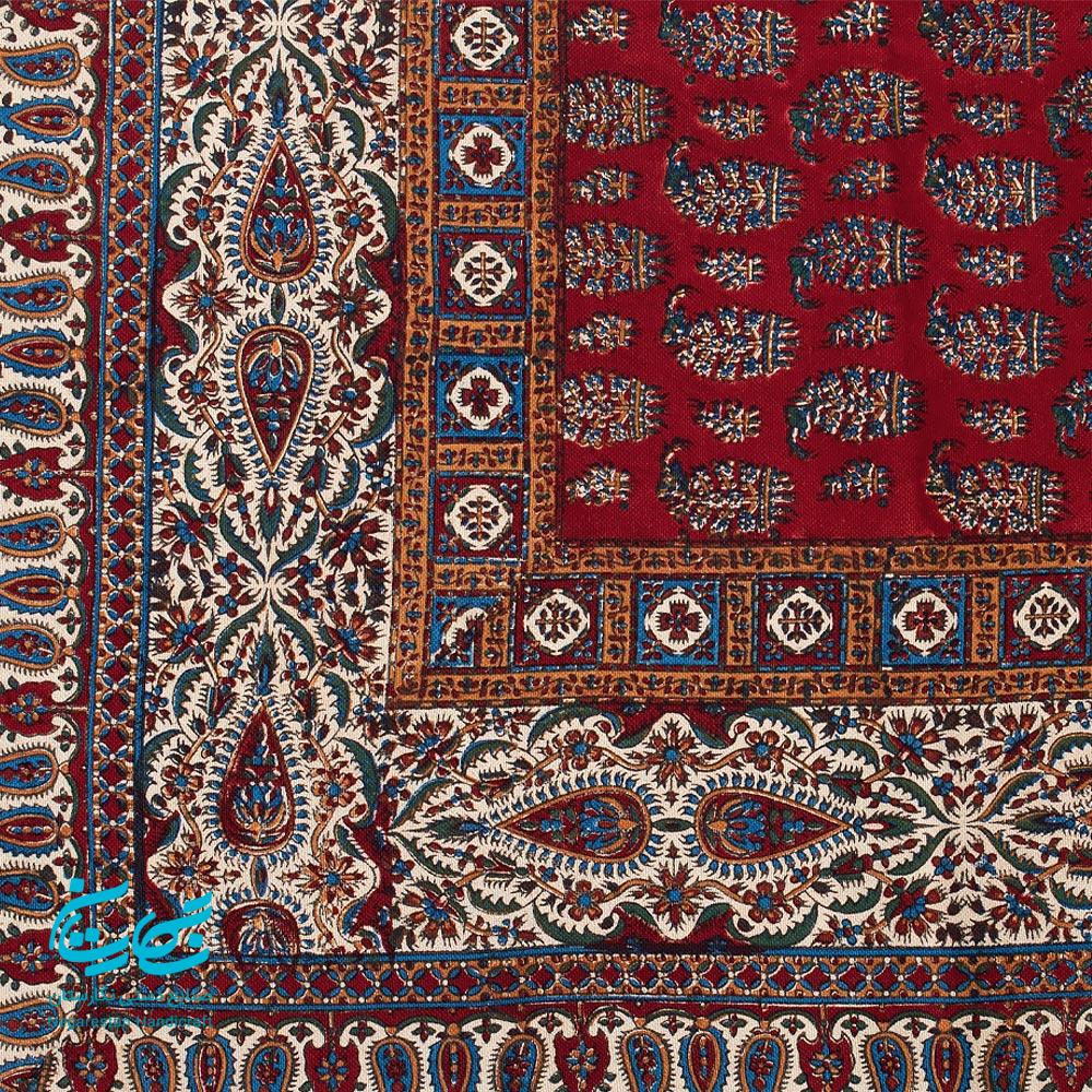 رومیزی قلمکار 1 در 1.5 صادراتی — تصویر ۳