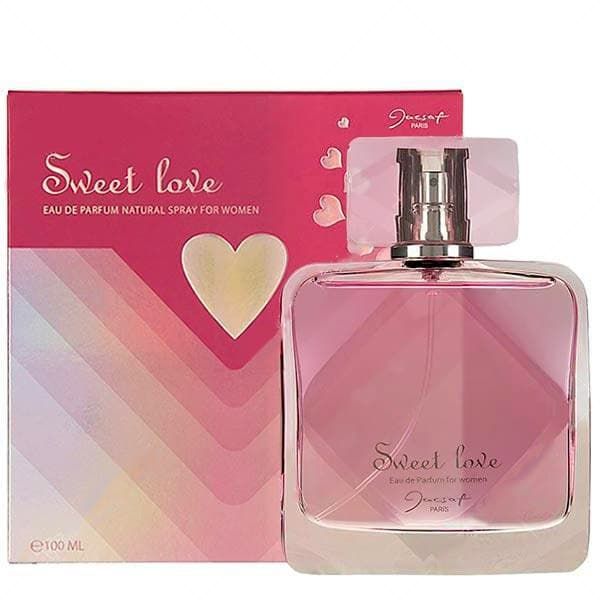 عطر ادکلن اسویت لاو ژک‌ ساف زنانه Sweet Love حجم 100 میل