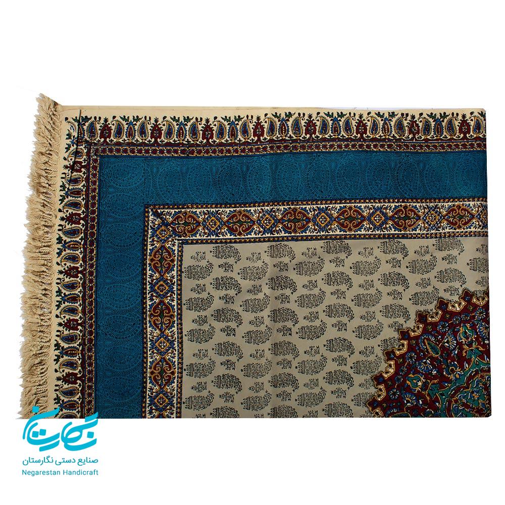 رومیزی قلمکار 100 در 150 نفیس — تصویر ۲