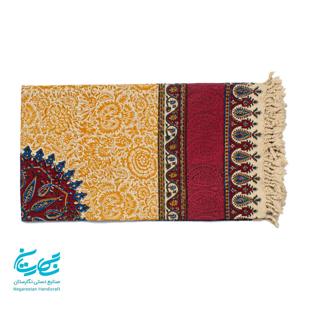رومیزی قلمکار نفیس 1 متری — تصویر ۳
