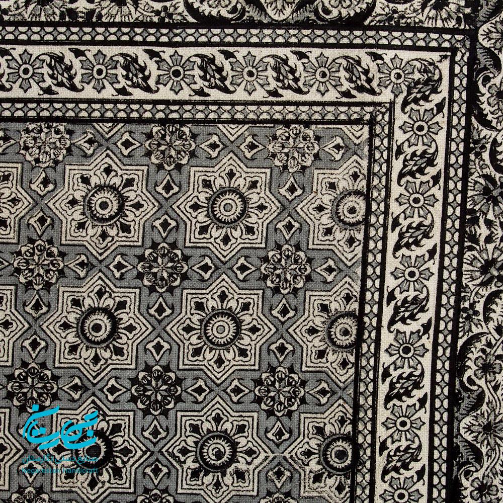 رومیزی قلمکار 100 در 100 سانتیمتر اعلا — تصویر ۳