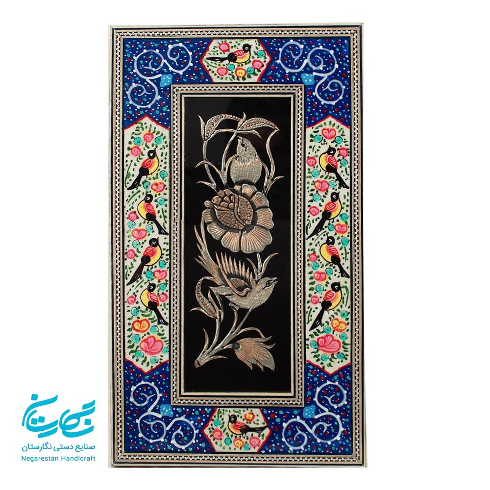 تابلو قلمزنی کوچک با قاب نقاشی 19 در 34 — تصویر ۲
