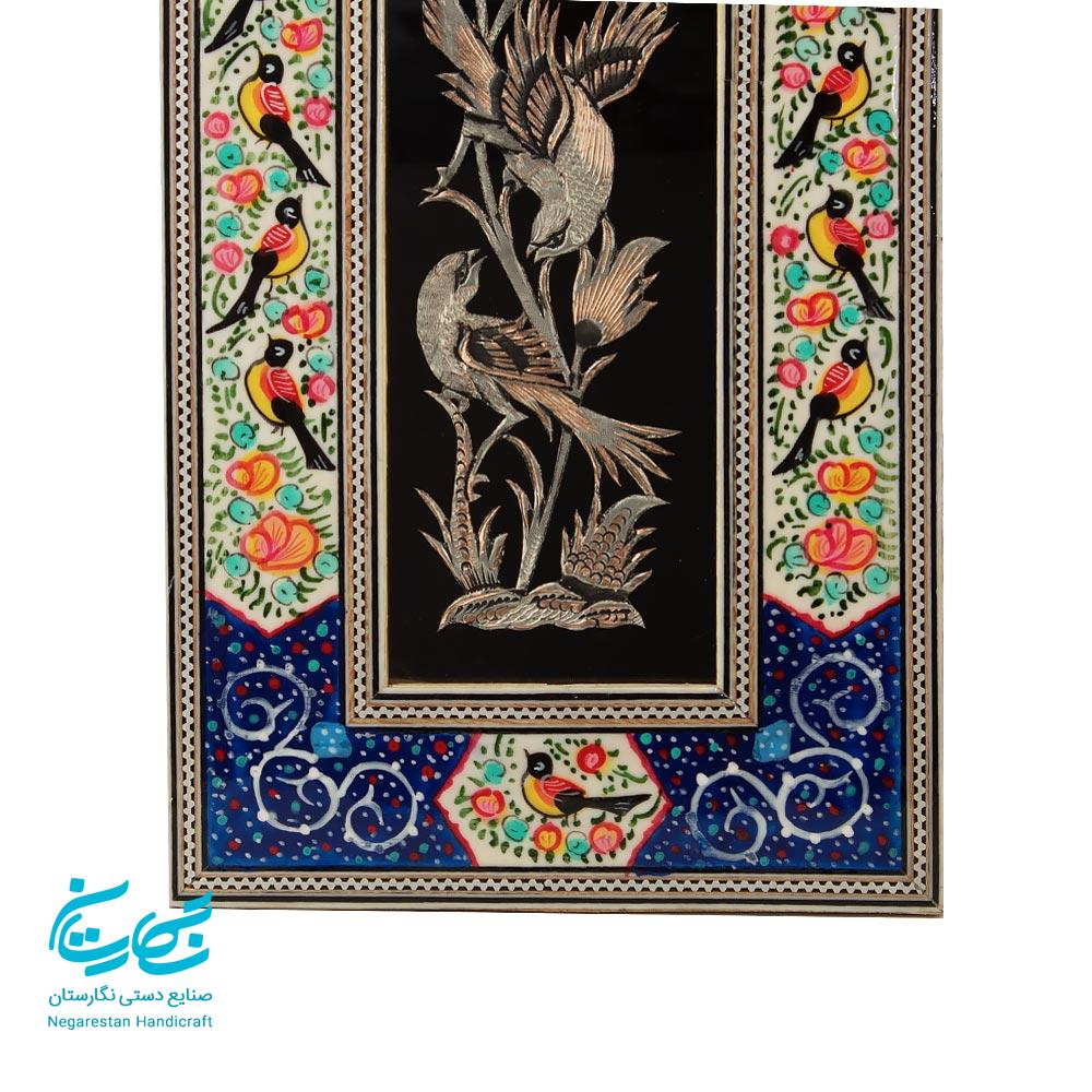 تابلو قلم زنی با قاب نقاشی 19 در 34 — تصویر ۳