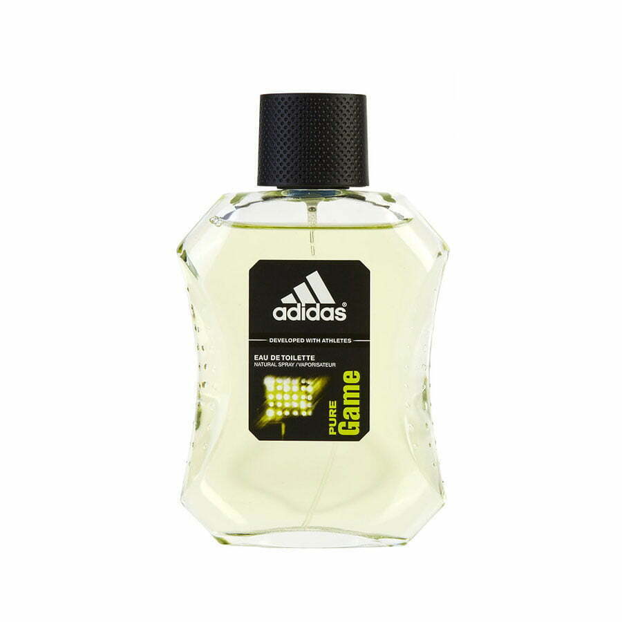عطر ادکلن مردانه آدیداس پیور گیم مدل Pure Game حجم 100 میل
