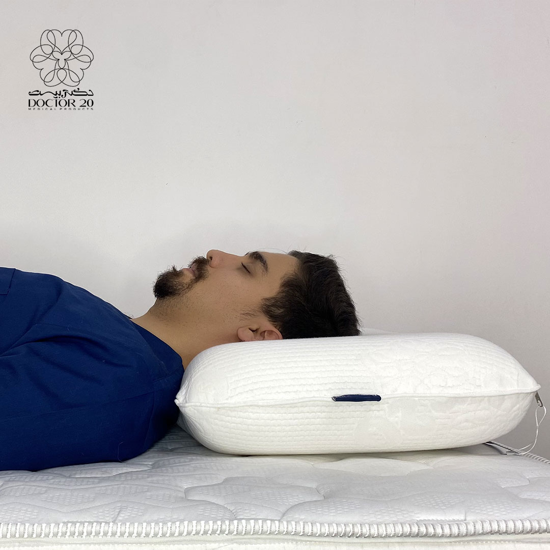 بالش طبی مموری فوم دکتر20 مدل کلاسیک — تصویر ۵