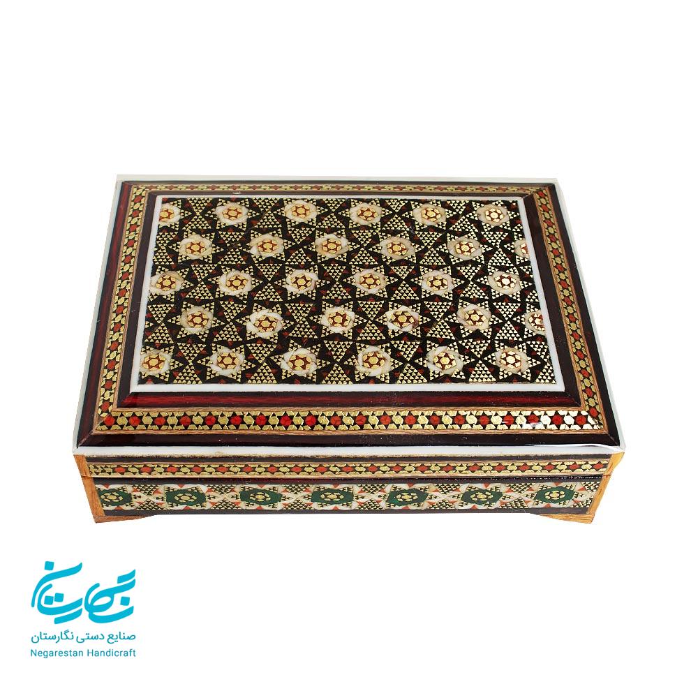 جعبه خاتم کاری باریک — تصویر ۲