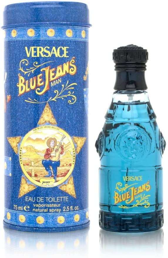 عطر ادکلن ورساچه بلو جینز اورجینال | Versace Blue Jeans