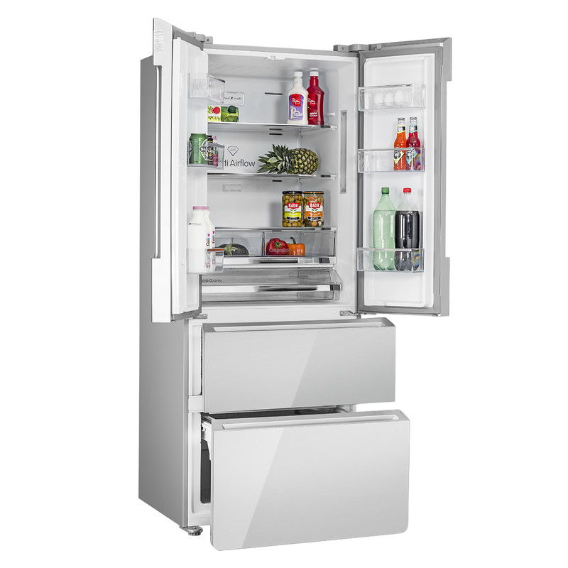 یخچال فریزر نقره ای تی سی ال مدل TRF-480ESG — تصویر ۴