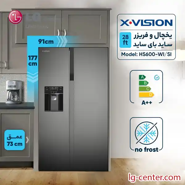سایدبای ساید ایکس ویژن مدل HS600-SI — تصویر ۸