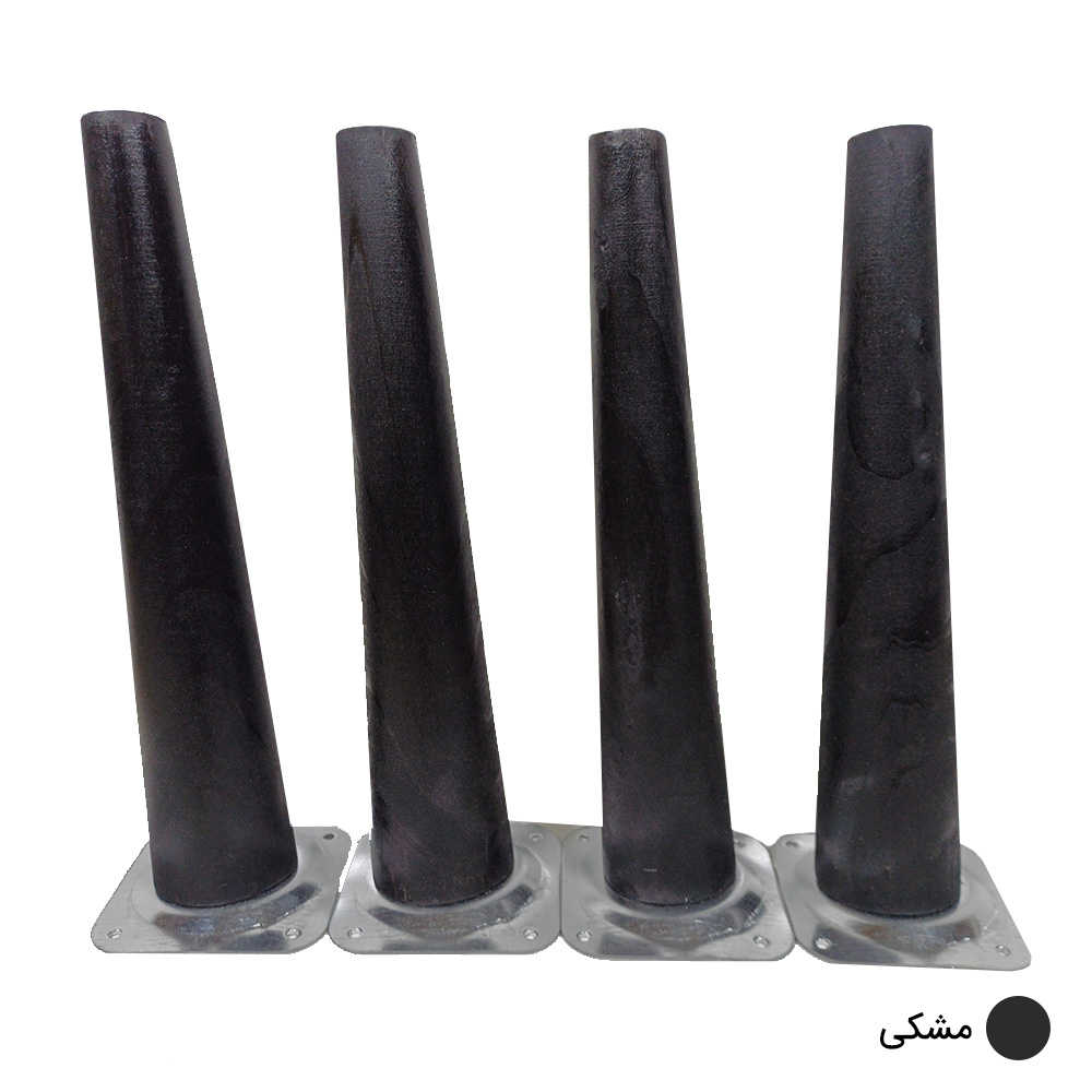 پایه میز چوبی مخروطی 15 سانتی متری کد D1-15 – دیوان دکور — تصویر ۸