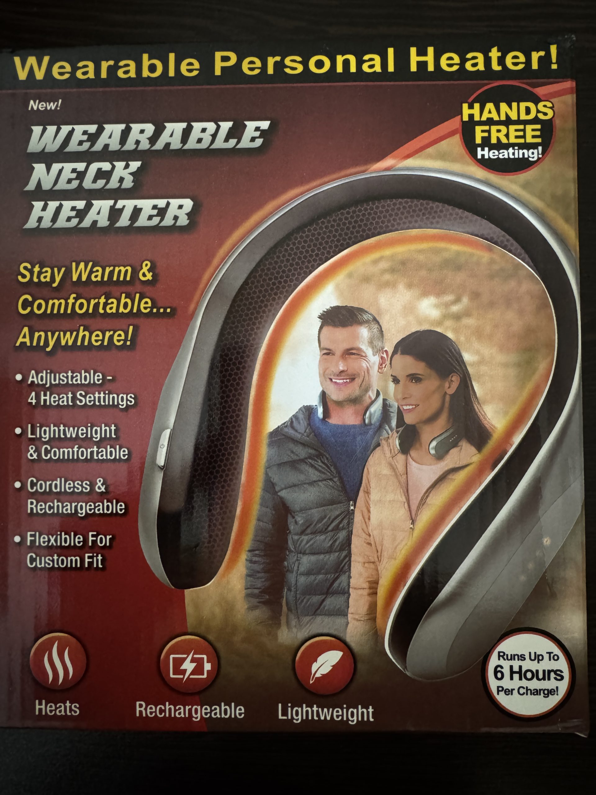 بخاری گردن آویز Wearable Personal Heater — تصویر ۶