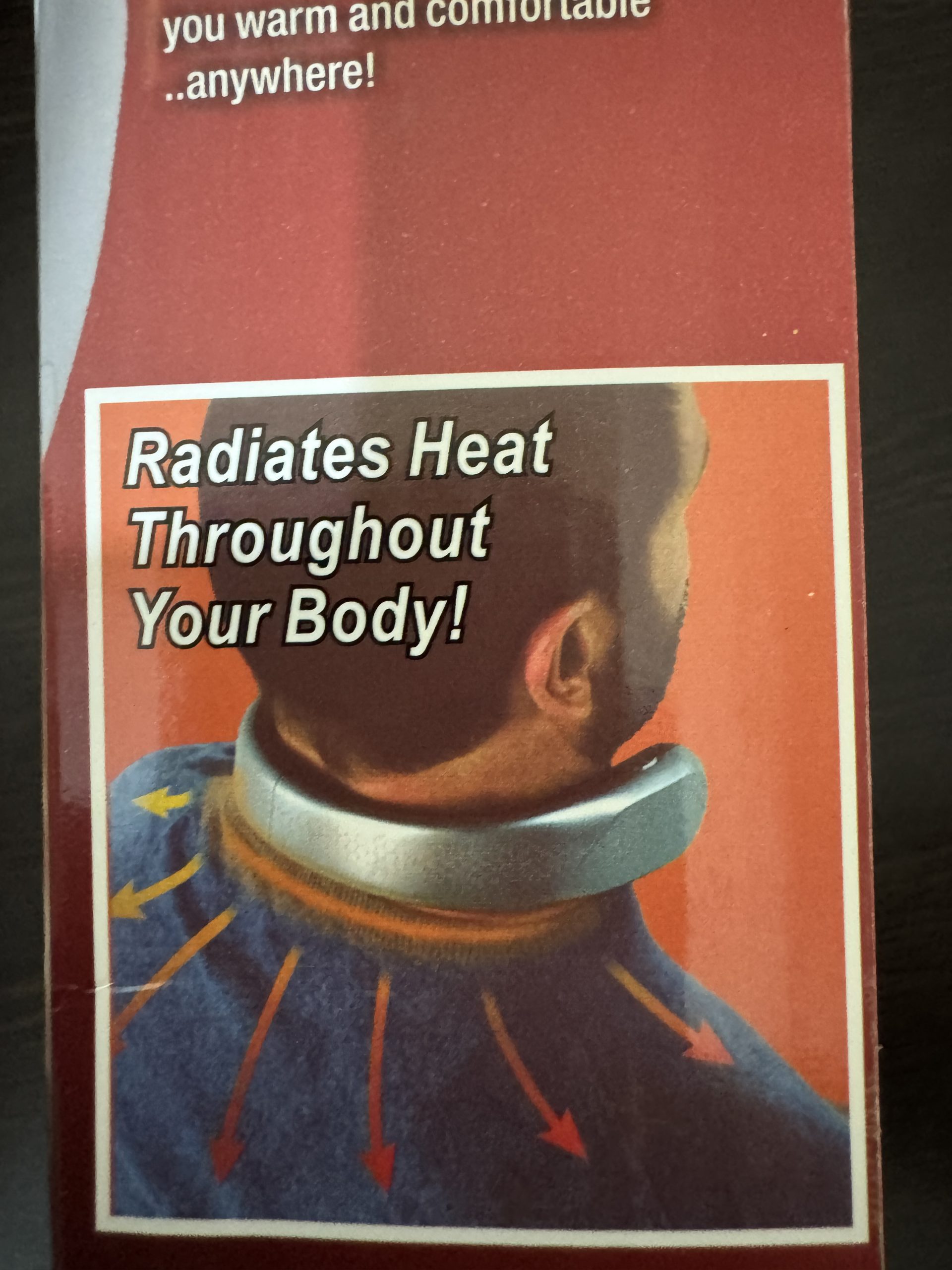 بخاری گردن آویز Wearable Personal Heater — تصویر ۵