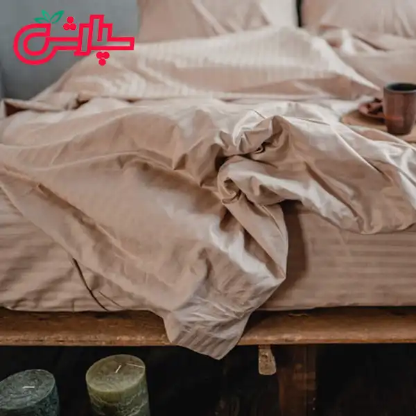 روتختی ساده هتلی کرم کاوری – تمام پنبه — تصویر ۵