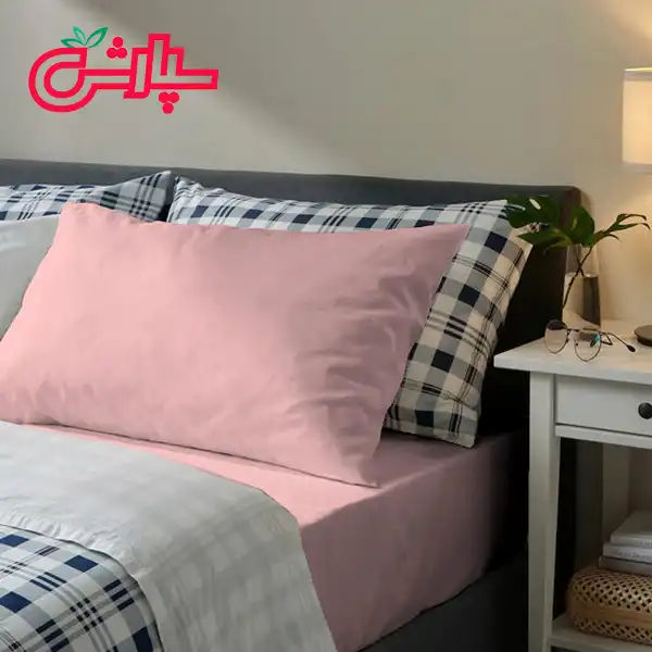 سرویس ملحفه ساده کالباسی – کتان — تصویر ۴