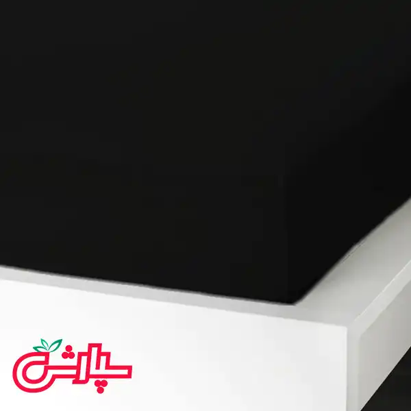سرویس ملحفه ساده مشکی – کتان — تصویر ۷