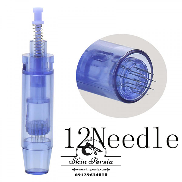 سوزن میکرونیدلینگ آبی درپوشدار بسته ۳ عددی کد M554