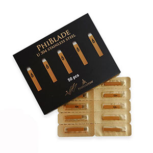 تیغ میکروبلیدینگ ابرو بسته ۵ عددی کد M584