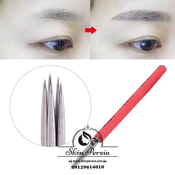 سوزن شیدینگ ابرو بسته ۵ عددی کد M586