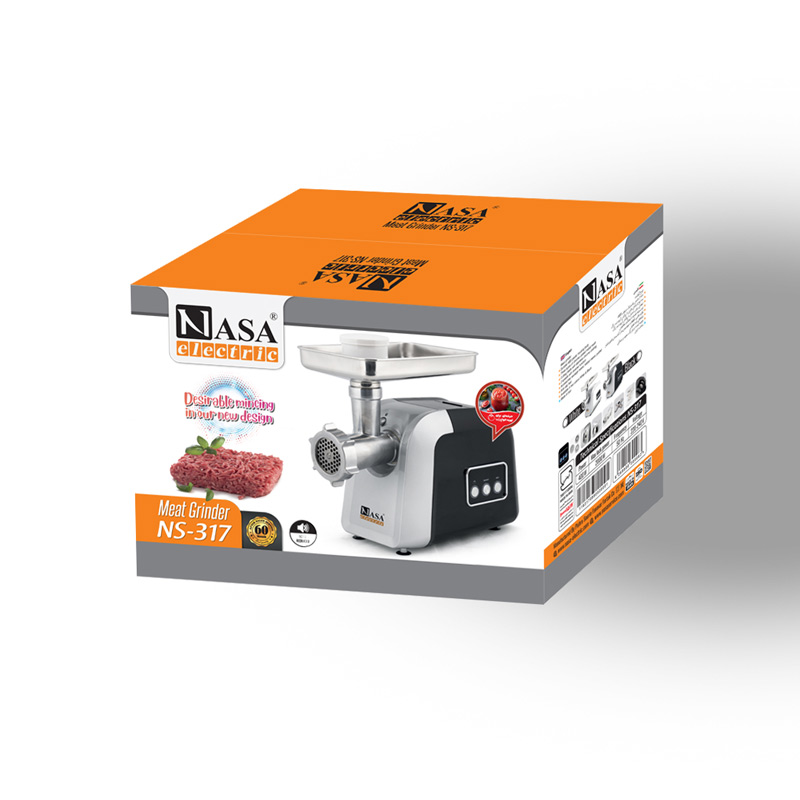 چرخ گوشت ناسا الکتریک مدل NS-317 رنگ مشکی — تصویر ۵