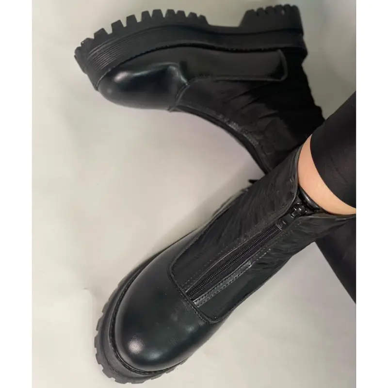 نیم بوت کاپشنی زنانه — تصویر ۷