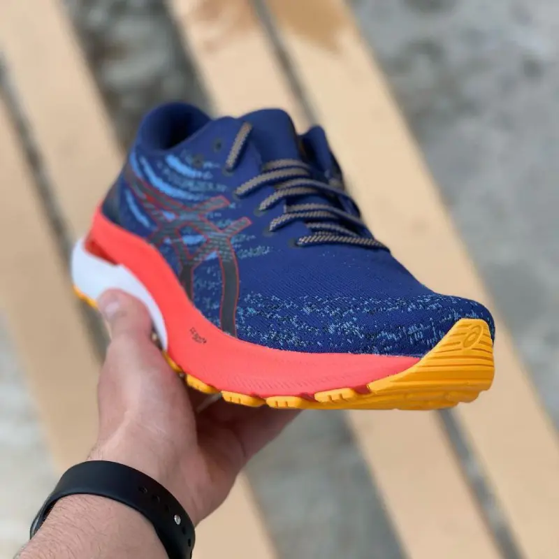 کتونی اسیکس کایانو مدل Asics Gel Kayano سرمه ای — تصویر ۵