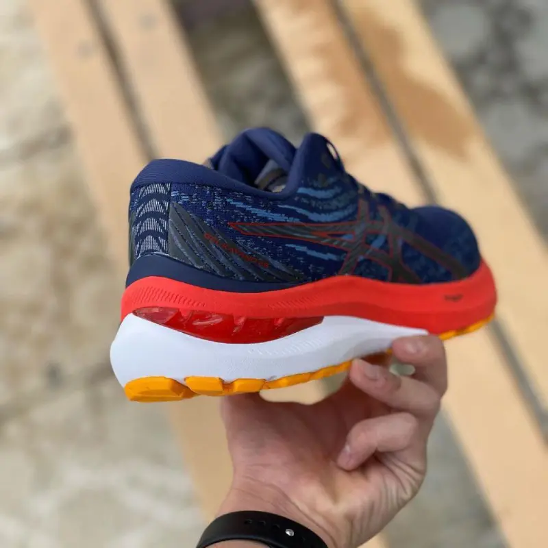 کتونی اسیکس کایانو مدل Asics Gel Kayano سرمه ای — تصویر ۶