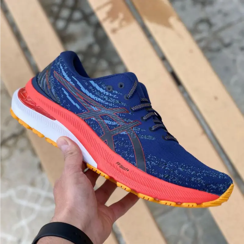 کتونی اسیکس کایانو مدل Asics Gel Kayano سرمه ای — تصویر ۲