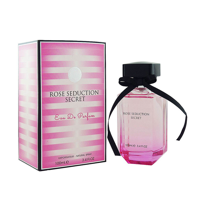 ادو پرفیوم زنانه فراگرنس ورد مدل Rose Seduction Secret